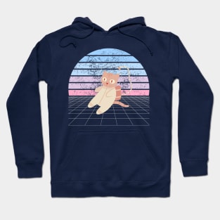 Cat Floating in Space Hoodie